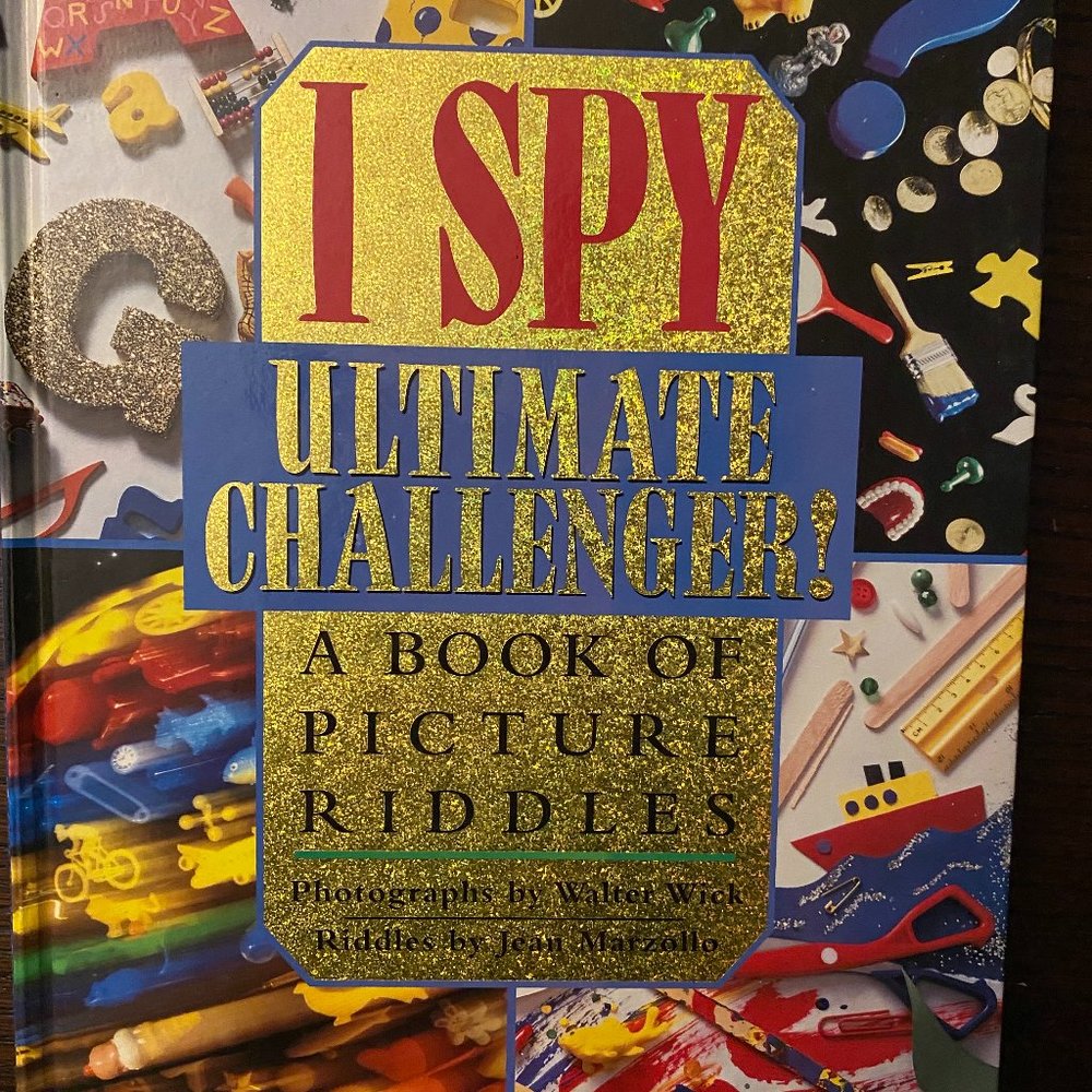 I Spy Ultimate Challenger: A Book of Picture Riddles Hardcover FREE SHIPPING